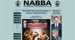 Desktop Screenshot of nabba-international.org